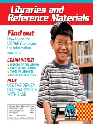 Libraries and Reference Materials - ebook